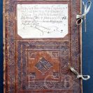 Finanční správa: kniha příjmů a vydání z městské pokladny z roku 1685; SOkA.