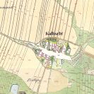 Kaliště: na císařském otisku mapy stabilního katastru z 1827; Ústřední archiv zeměměřictví a katastru.