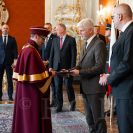 Kozák Pavel: převzal jmenování rektorem Jihočeské univerzity v úterý 27. února 2024 od prezidenta České republiky Petra Pavla, foto Tomáš Fongus; archiv Jihočeské univerzity.