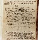 Kronikářství: titulní list kroniky J. F. Hammerschmidta; SOkA.