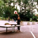 Rekreační oblasti: veřejné sportoviště ve Stromovce; foto O. Sepp 1998.