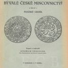 Teisinger Jindřich: obálka numismatické práce z roku 1937; SOkA.