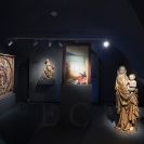 Wortnerův dům: expozice Chrámem, kruhem, strání. V suterénu jsou díla středověkého umění ze sbírek AJG; foto Jan Mahr.