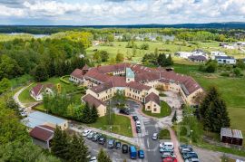 Arpida: foto areálu architekta Vlado Miluniće z ptačí perspektivy; archiv Arpida.