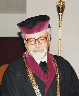 Skalický Karel: v akademickém taláru; archiv R. Svoboda.