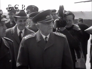 1969 – Prezident Ludvík Svoboda u leteckého útvaru v Českých Budějovicích