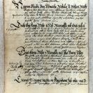 Cechy: artikule řeznického cechu z 1592; SOkA.