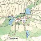 Hlinsko: na císařském otisku mapy stabilního katastru obce Vráto z 1827; Ústřední archiv zeměměřictví a katastru.