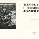Janoušek Bohumír: obálka knihy vydané nakladatelstvím Růže v roce 1971; SOkA.