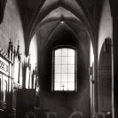 Kostely a kaple: detail interiéru kostela Obětování Panny Marie, stav v roce 1969, foto P. Špandl; SOkA.