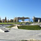 Parky a zahrady: skatepark v parku Čtyři Dvory; foto Nebe 2018.