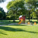 Stromovka: dětské hřiště ve východní části parku; foto Nebe 2020.