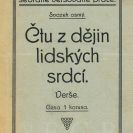 Zdráhal František: obálka knihy veršů, 1917; SOkA.