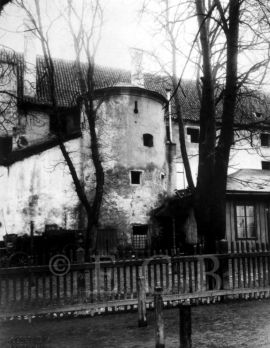Katovská věž: foto z 2. poloviny 19. století; sbírka F. J. Čapka.