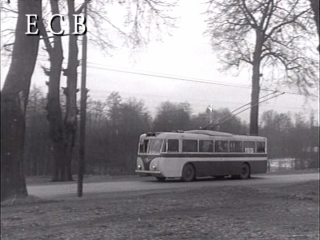 1950 – Nové trolejbusy v Českých Budějovicích